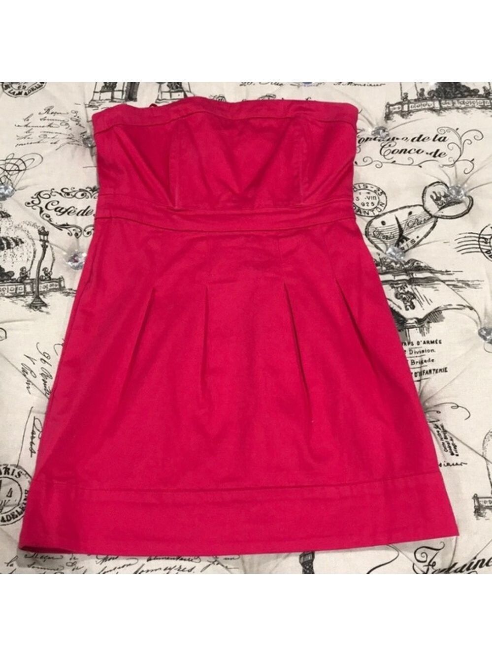Terranova Barbie Pink Strapless Mini Dress